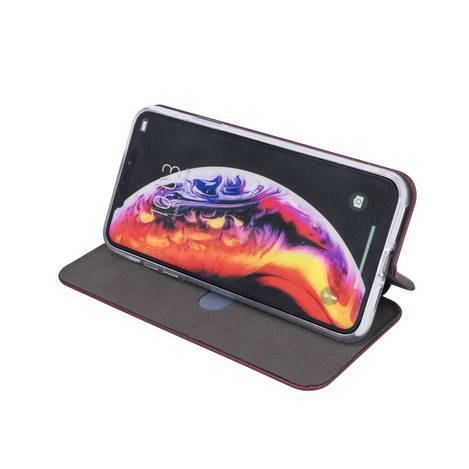 Etui Smart Diva do Samsung Galaxy S22 Ultra burgundowe