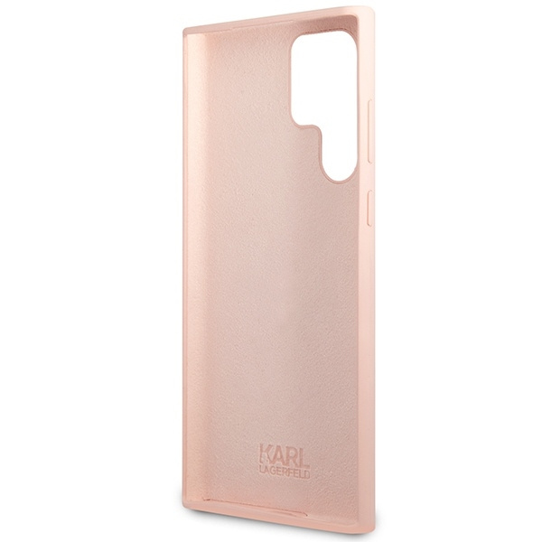 Karl Lagerfeld Silicone NFT Ikonik - Etui Samsung Galaxy S23 Ultra (różowy)