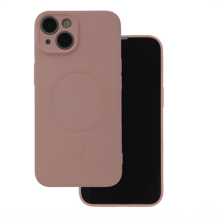 Nakładka Simple Color Mag do iPhone 16 Plus 6,7" różowa