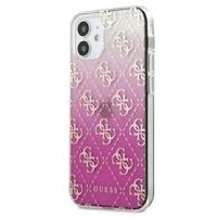 Guess GUHCP12SPCU4GGPI iPhone 12 mini 5,4" różowy/pink hardcase 4G Gradient / GUHCP12SPCU4GGPI