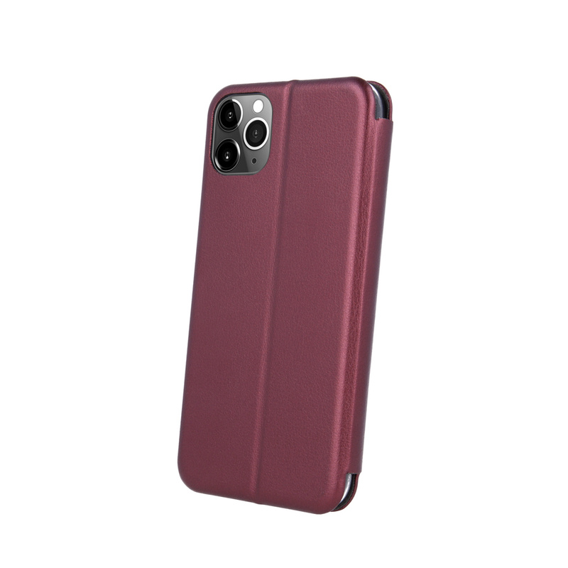 Etui Smart Diva do Samsung S23 FE burgundowe