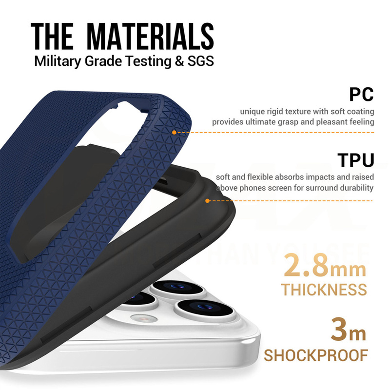 Vmax nakładka Triangle Case do iPhone 16 Plus 6,7&quot; granatowa