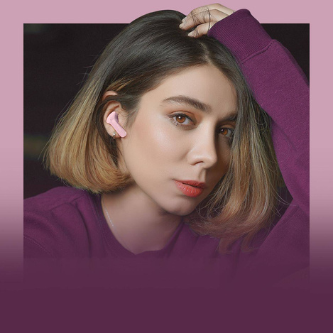 Acefast In -Ear-Funkkopfhörer TWS Bluetooth Pink (T6 Pink Lotus)