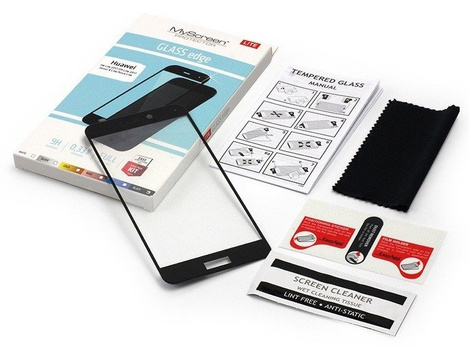 Szkło Hartowane IPHONE 6 / 6S MyScreen Lite Edge czarne Full Glue