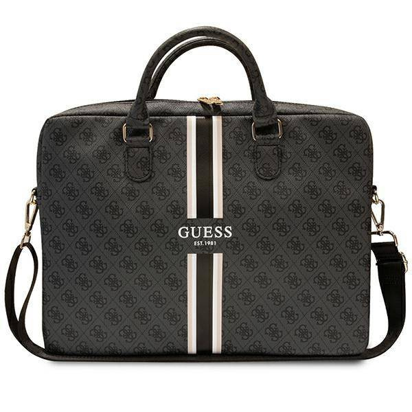 Guess Torba GUCB15P4RPSK 16" czarny/ black 4G Printed Stripes