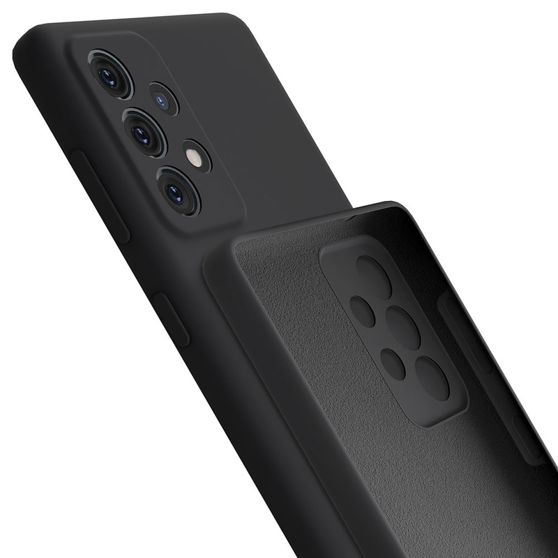 3MK SILICONE CASE SAMSUNG A53 5G BLACK