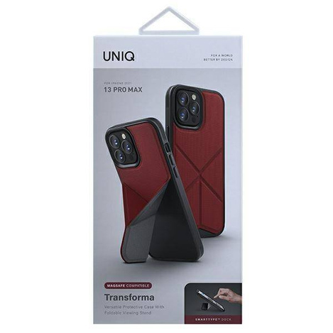 Uniq case Transforma iPhone 13 Pro Max 6.7 "red / coral red MagSafe