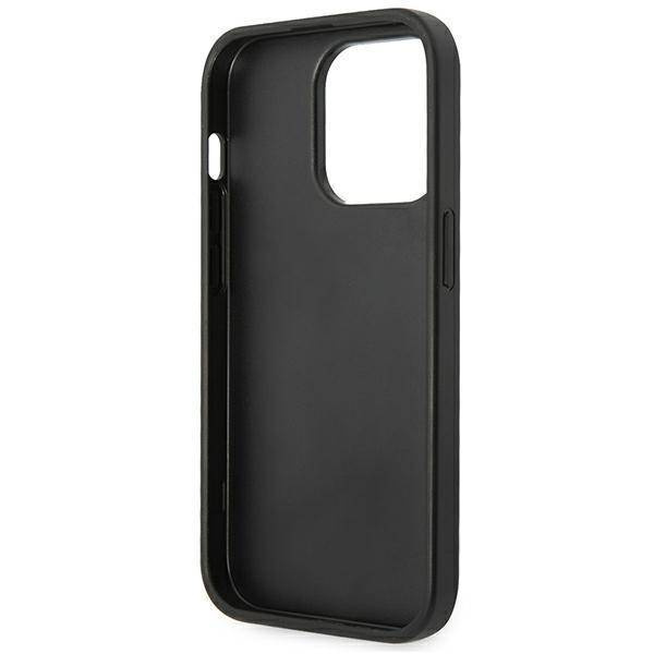 Karl Lagerfeld KLHCP14XGFKPG iPhone 14 Pro Max 6.7&quot; Hardcase silber / silber Glitter Flakes Ikonik
