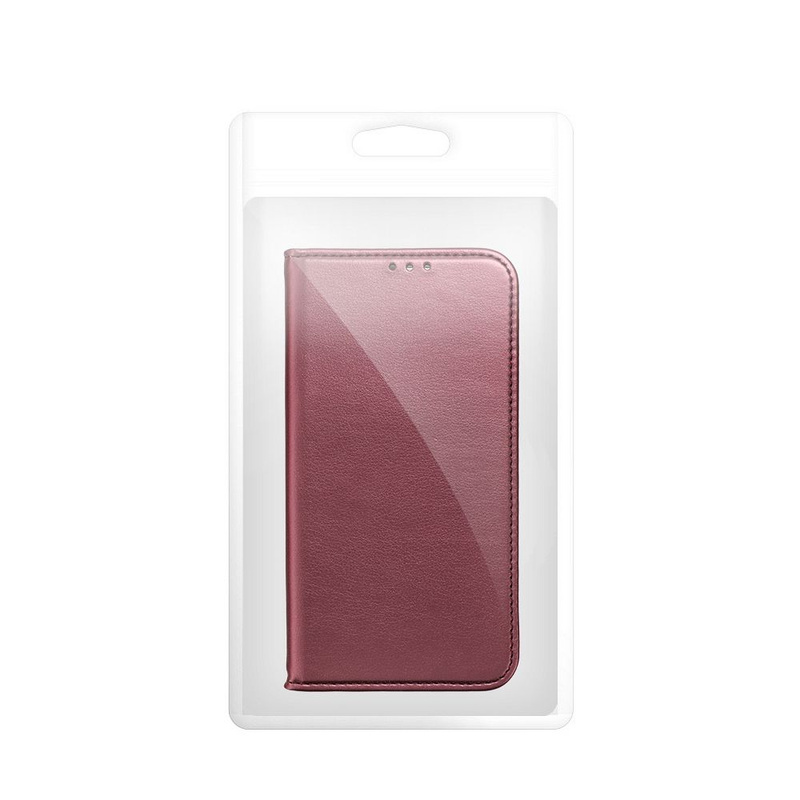 Kabura Smart Magneto do SAMSUNG A55 burgundowy