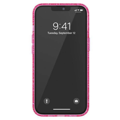 Adidas OR Protective iPhone 13 Pro / 13 6.1 "Clear Case Glitter pink / pink 47121