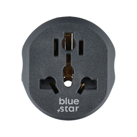 BLUE STAR Adapter podróżny GO TO Europe (Type E) 16A biały