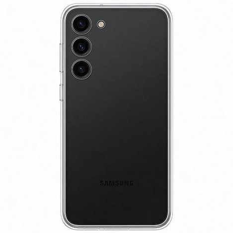 Samsung Frame Cover Hülle für Samsung Galaxy S23+ Hülle mit austauschbaren Rückseiten schwarz (EF-MS916CBEGWW)