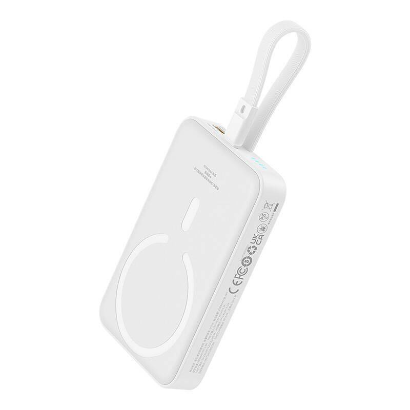 Powerbank magnetyczny Baseus Magnetic Mini 10000mAh 20W MagSafe (biały)