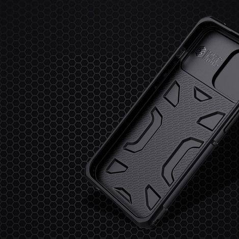 Nillkin Adventruer Case etui do iPhone 13 Pro pancerny pokrowiec z osłoną na aparat czarny