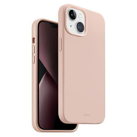 Uniq Hülle Lino iPhone 14 Plus 6.7&quot; Rosa/Rosa