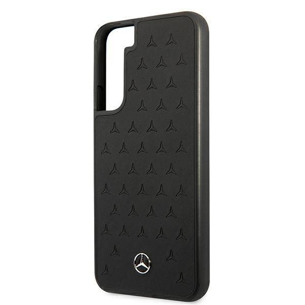 Mercedes MEHCS22MPSQBK S22 + S906 black / black hardcase Leather Stars Pattern