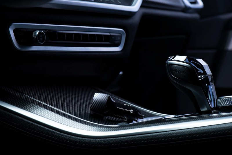 FORCELL CARBON ładowarka samochodowa USB QC 3.0 18W + USB QC 3.0 18W CC50-2A36W czarny (Total 36W)