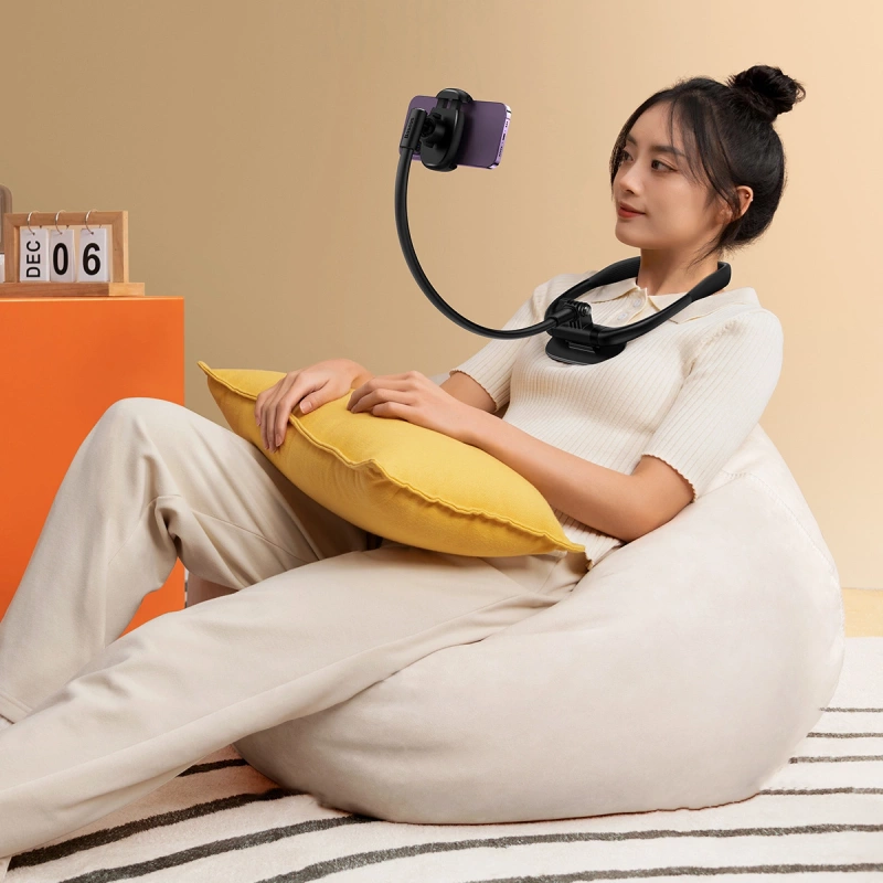 Baseus ComfortJoy Series universelle Nackenhalterung, Telefonständer schwarz (LUGB000001)