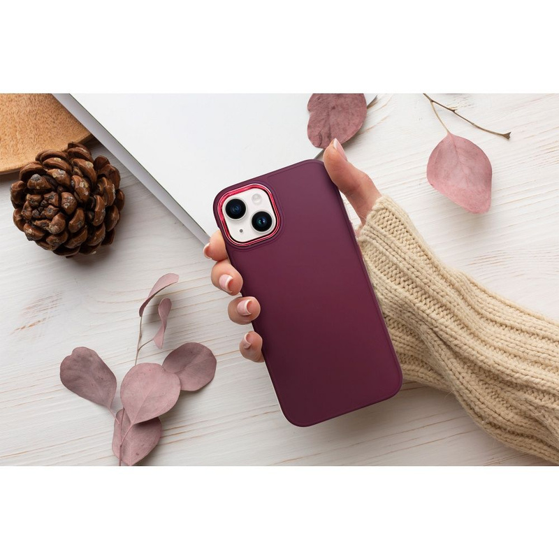 Futerał FRAME do IPHONE 13 MINI fioletowy