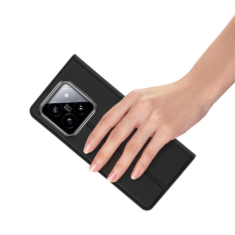 DUX DUCIS Skin Pro - futerał z klapką do Xiaomi 14 czarny