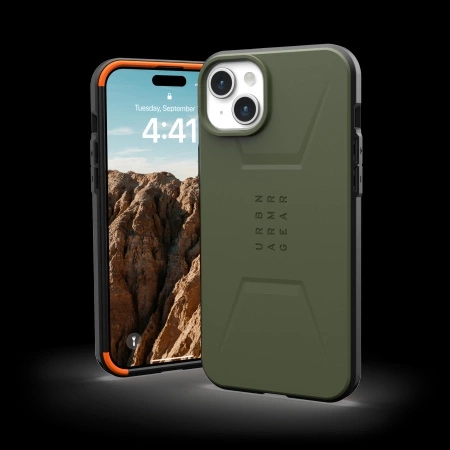 UAG Civilian Magsafe - Schutzhülle für iPhone 15 Plus (Oliv)