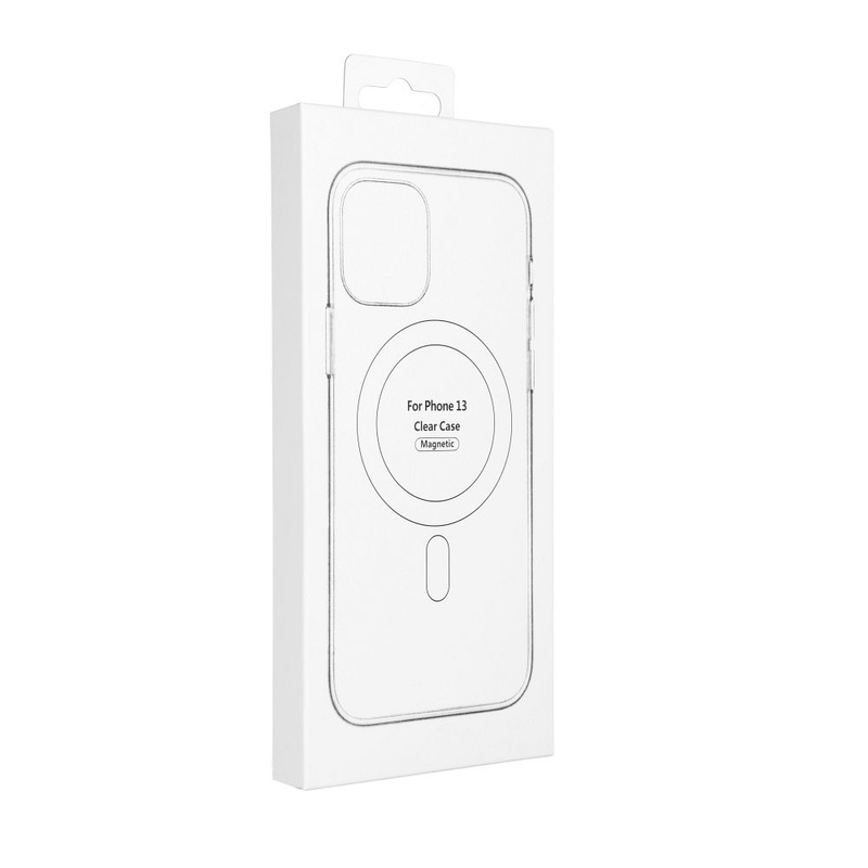 Futerał Clear Mag Cover kompatybilny z MagSafe do SAMSUNG S23