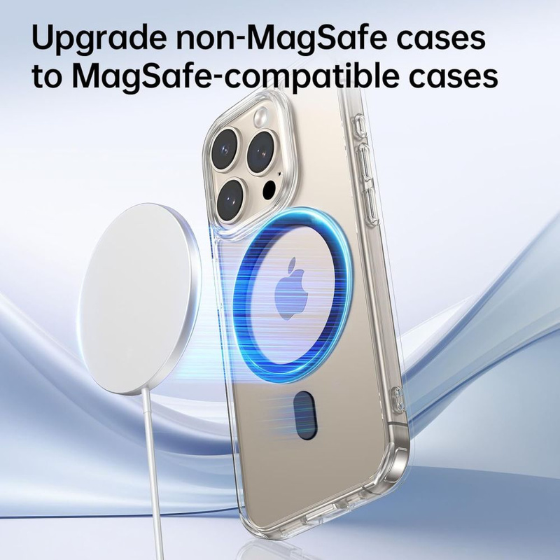Uniwersalna Blaszka Magnetyczna / Ring MagSafe do Smartfona Tech-Protect Magmat biała