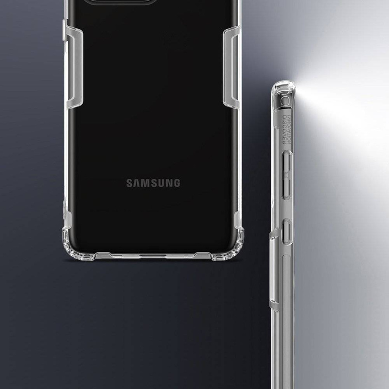 Nillkin Nature żelowe etui pokrowiec ultra slim Samsung Galaxy S20 Ultra przezroczysty