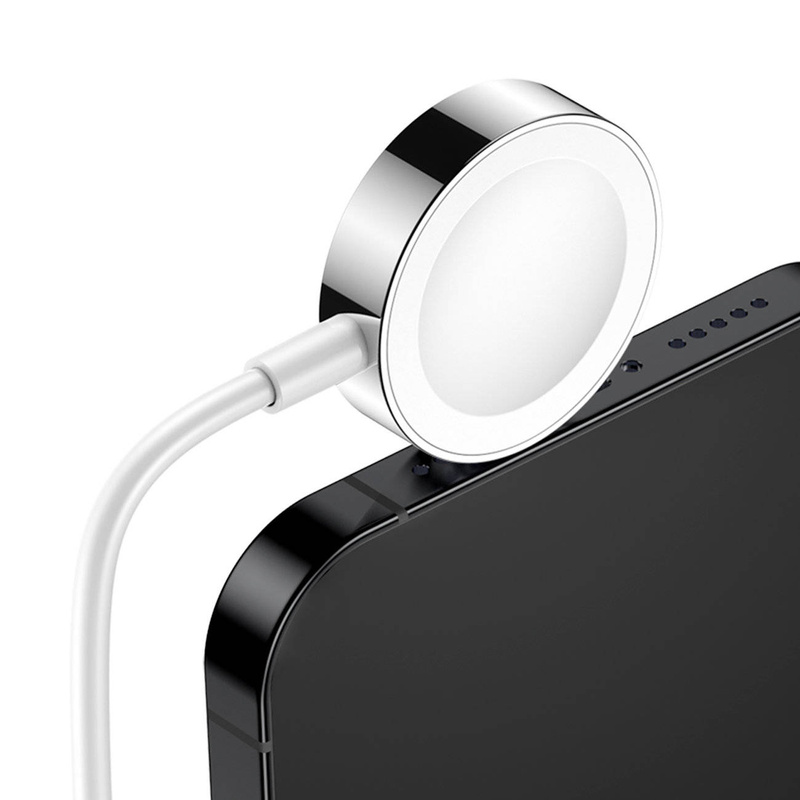 Joyroom S-IW001S induktives Ladegerät für Apple Watch mit USB-Kabel 1,2 m weiß