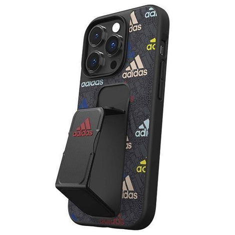 Adidas SP Grip Case iPhone 14 Pro schwarz/schwarz/bunt 50251
