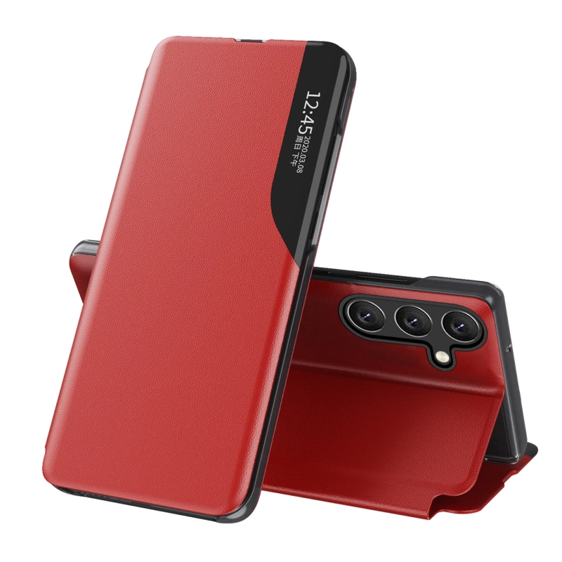 Eco Leather View Case Samsung A16 / A16 5G Red