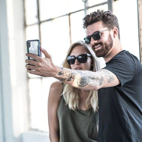 Raptic X-Doria Shield Case für iPhone 14 Plus opale Hülle