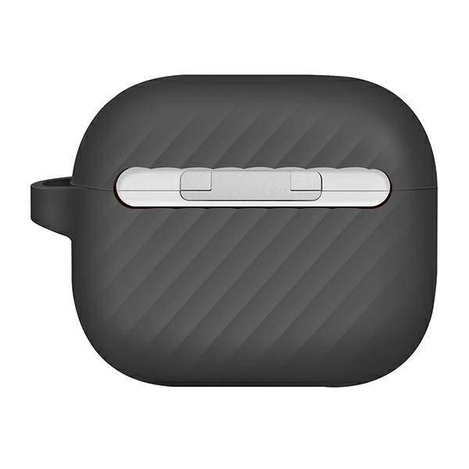 UNIQ Hülle Vencer AirPods 3. Gen. Silikongrau / Anthrazit Dunkelgrau