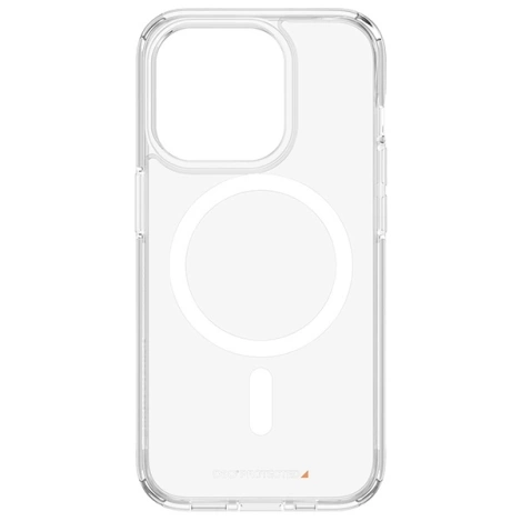 PanzerGlass HardCase mit MagSafe mit D3O und Militärzertifizierung für iPhone 15 Pro – Transparent