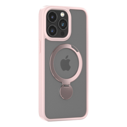 Comma nakładka Joy Shark Mag do iPhone 15 różowa