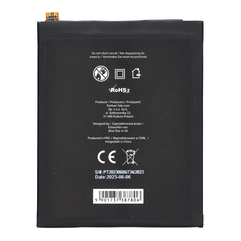 Bateria do Huawei P9/P9 Lite/P8 Lite (2017)/P10 Lite/P20 Lite/Honor 9 Lite 3000 mAh Li-Ion Blue Star Premium