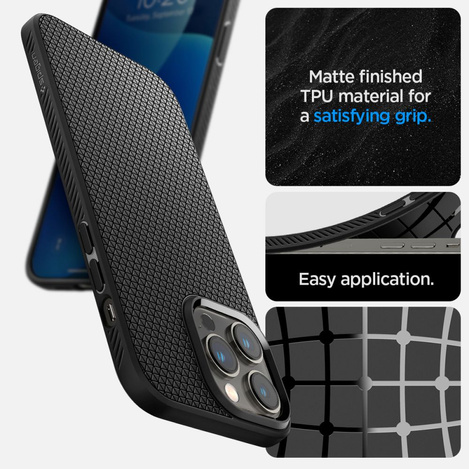 Spigen LIQUID AIR IPHONE 14 PRO MATTSCHWARZ