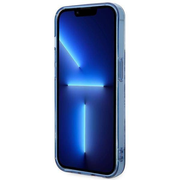 Guess Porcelain Collection - Etui iPhone 14 Pro Max (niebieski)