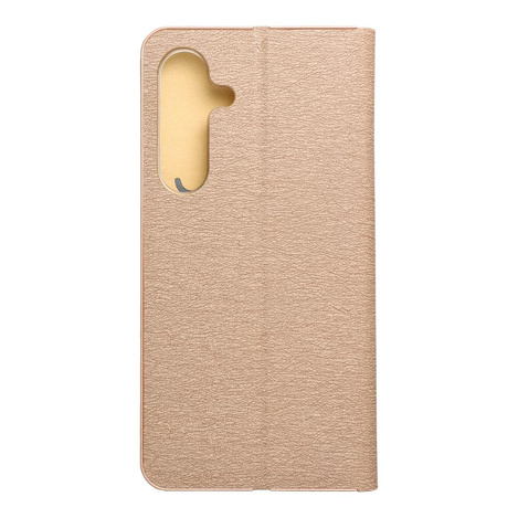 Kabura LUNA Book Gold do SAMSUNG S25 Plus złoty