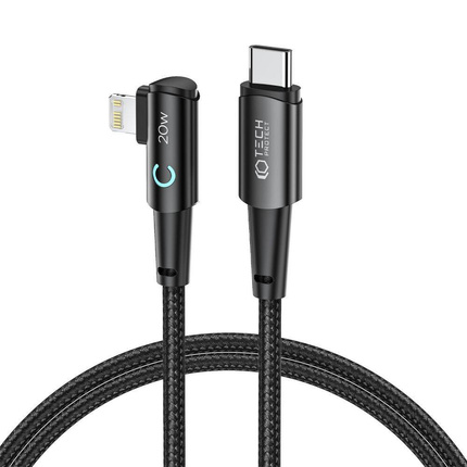 Kabel PD 20W 3A 1m USB-C - Lightning Tech-Protect Ultraboost ”L” szary