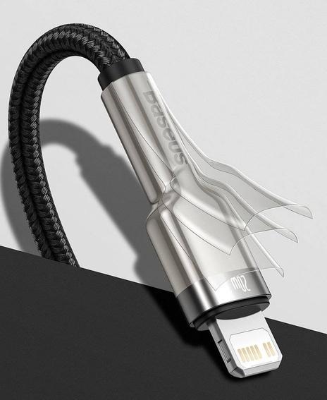 Baseus Cafule Series Metal Data Cable Type-C to iP PD 20W 2m Green