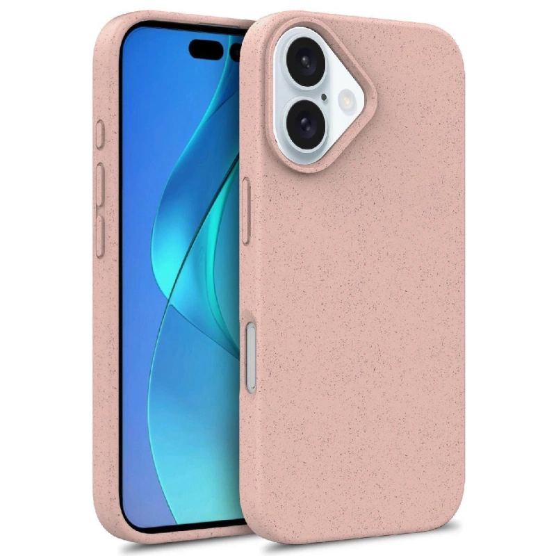 Multiple Color Wheat Case MagSafe für iPhone 16 Pro – Rosa