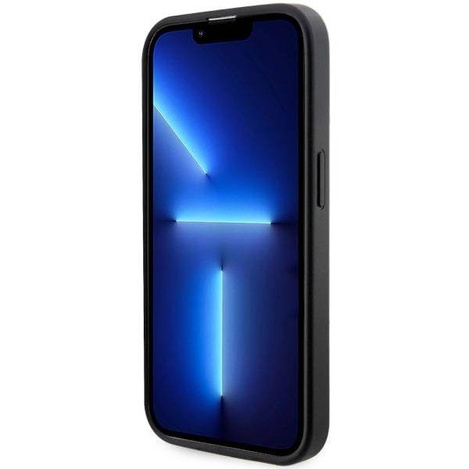 Guess GUHMP14LHGCFSEK iPhone 14 Pro 6.1" black/black hardcase GCube Stripes MagSafe