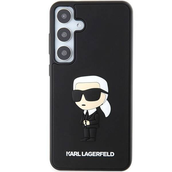 KARL LAGERFELD SAM S24 RUBBER IKONIK KLHCS24S3DRKINK BLACK