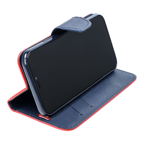 Kabura Fancy Book do IPHONE 16 PLUS czerwony / granatowy