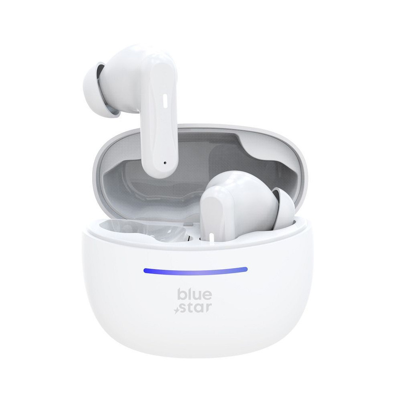 BLUE STAR słuchawki bezprzewodowe bluetooth TWS BK44 białe