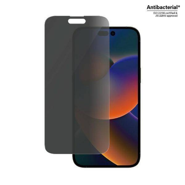 Tempered Glass IPHONE 14 PRO MAX PanzerGlass Classic Fit Screen Protection Antibacterial (P2770)