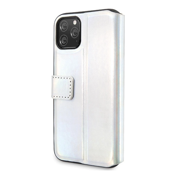 Etui Guess GUFLBKN65BLD iPhone 11 Pro Max srebrny/silver book Iridescent