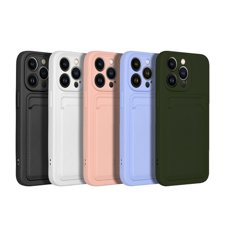 Futerał CARD CASE do IPHONE 16 Pro zielony