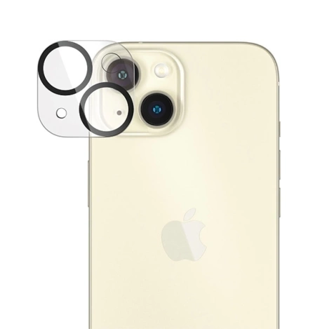 PanzerGlass Bundle 3in1 set transparent case + foil + camera cover for iPhone 15 Plus